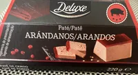 Patê com fígado de porco e arandos