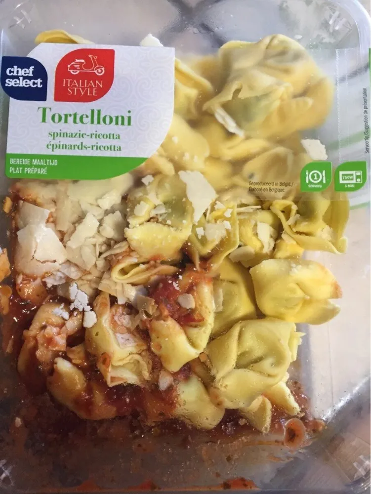 Tortelloni epinards ricotta