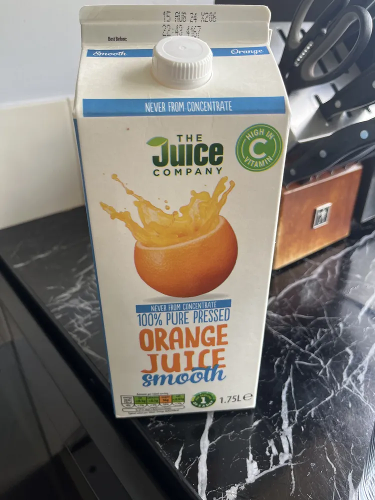 orange juice smooth