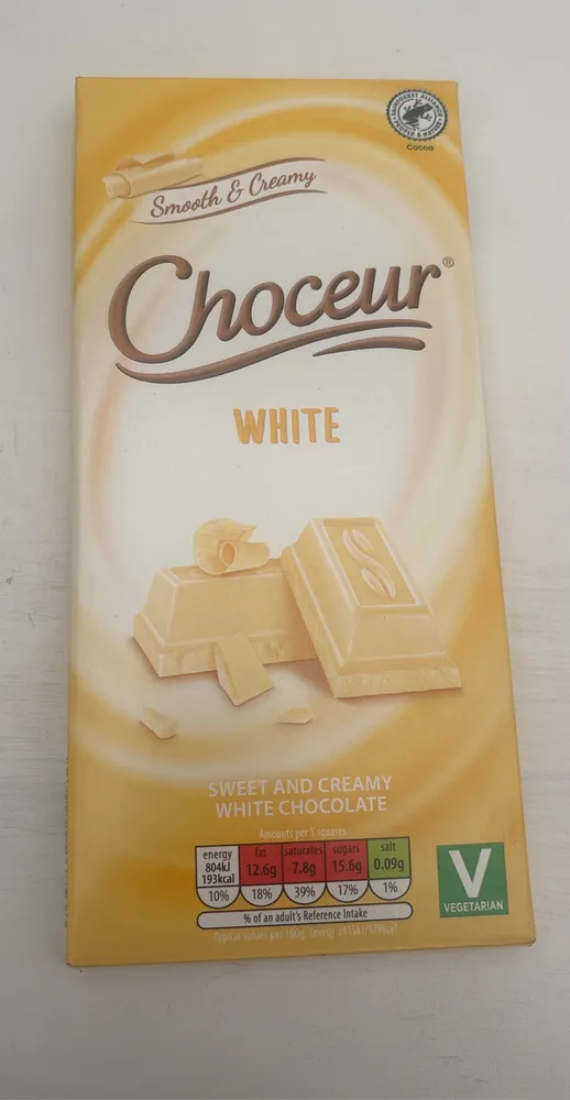 Smooth & Creamy Choceur white choc
