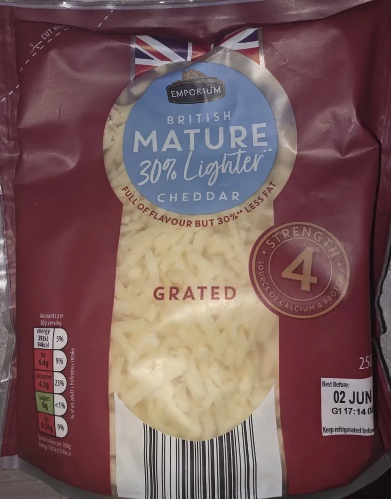 Mature 30% Lighter Cheddar