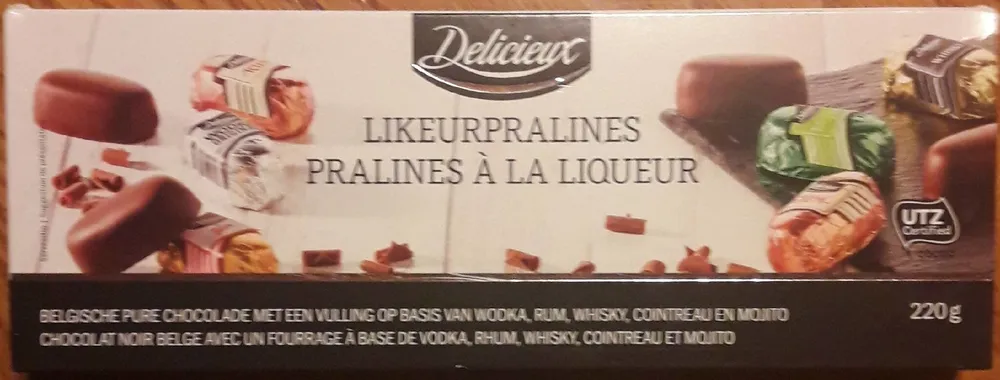 Pralines à la liqueur
