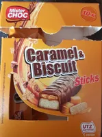 Caramel & Biscuit Sticks