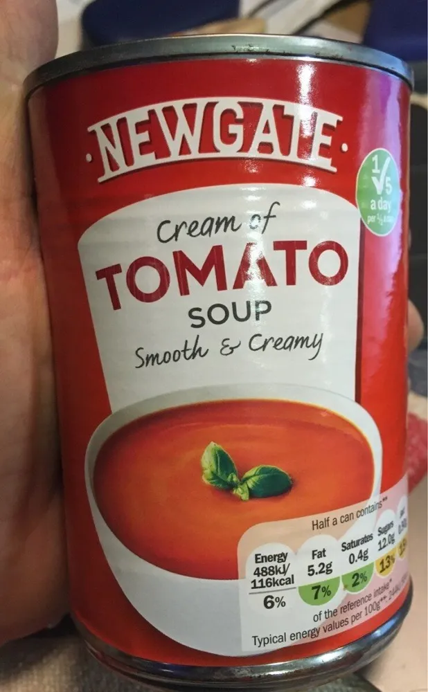 Cream of tomato soap