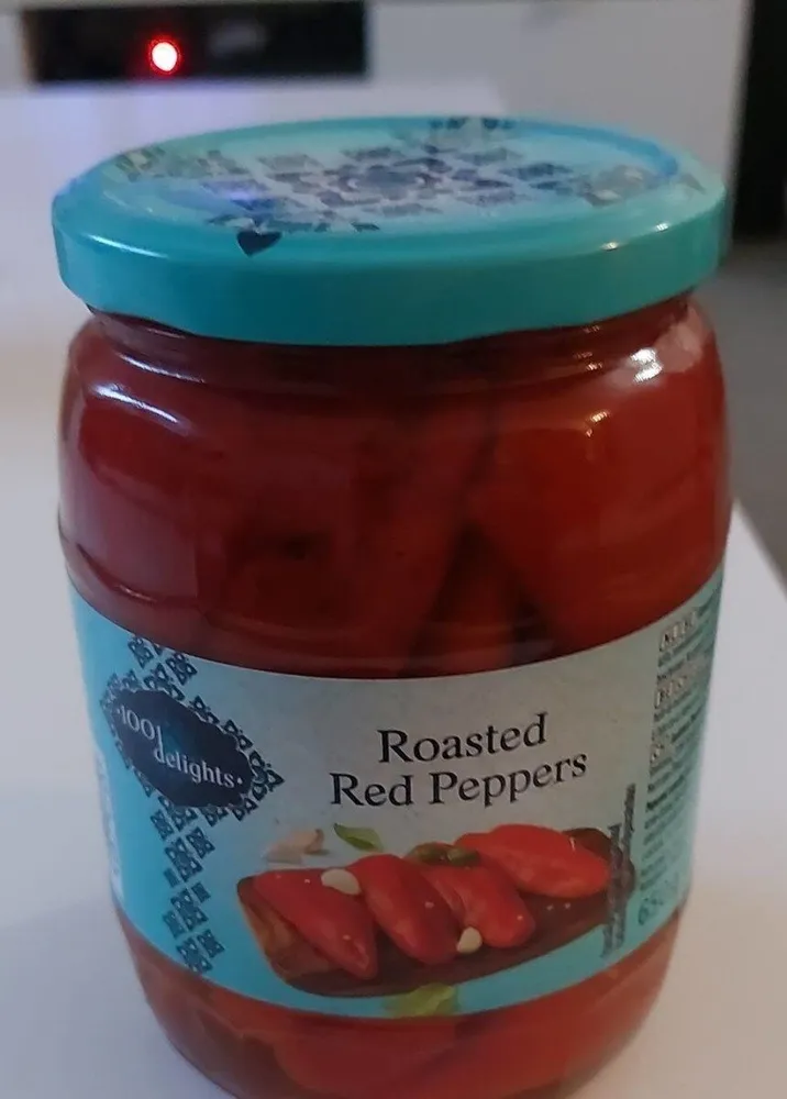 Geröstete Paprika