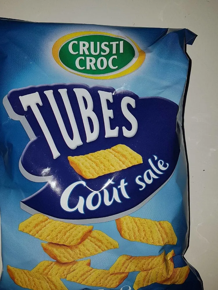 Crusti croc  tube gout salé