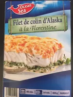 Filet de colin d'alaska à la florentine