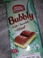 Bubbly milk chocolate mint