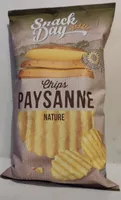 Chips craquantes paysannes