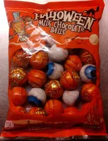 Halloween milk chocolate balls