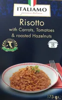 Risotto carrots tomatoes