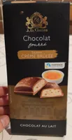 Chocolat fourré saveur crème brûlée
