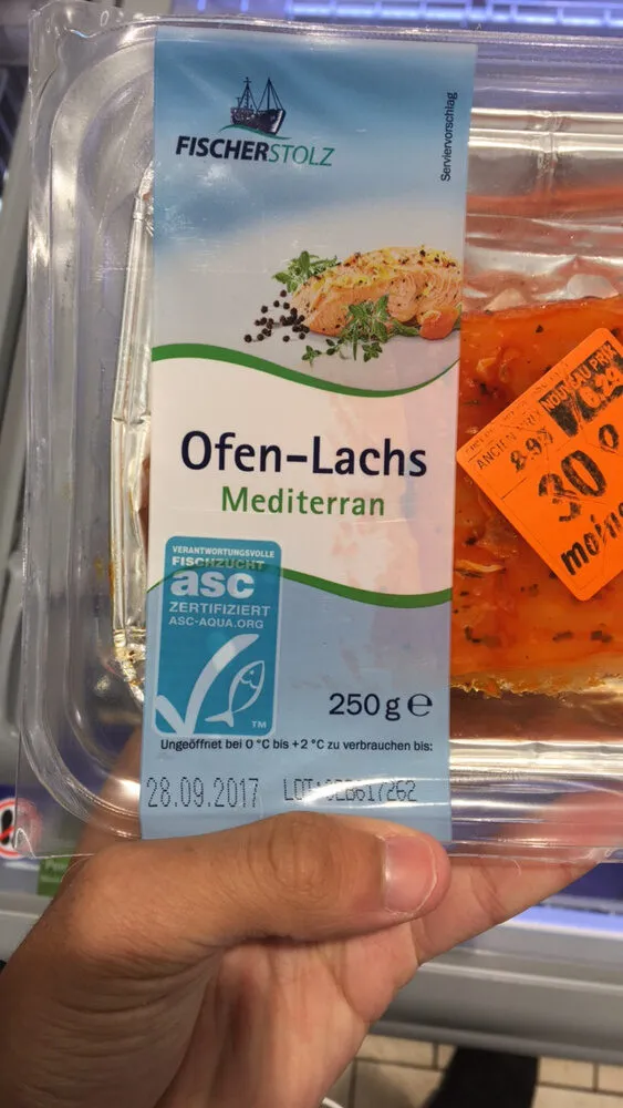 Fischerstolz ofen-lachs mediterran