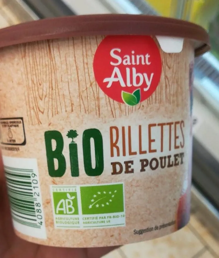 Rillettes de poulet bio