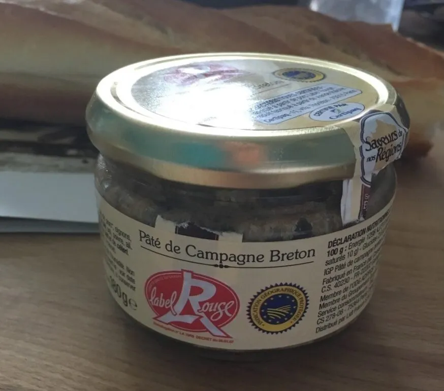Pâte de campagne Breton