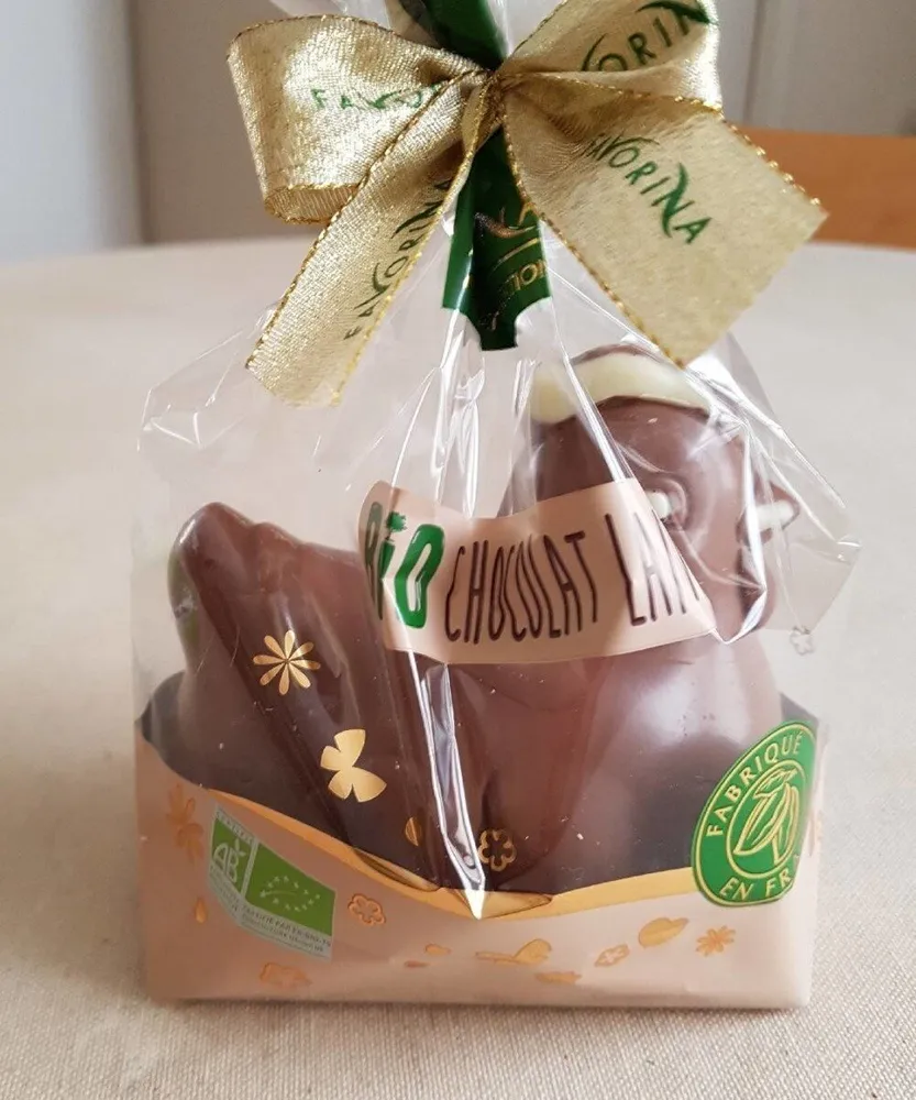 Poule chocolat lait bio