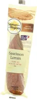 Saucisson Lorrain fumé au bois de hêtre