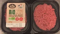 Steaks hachés bio 100% pur boeuf façon bouchère