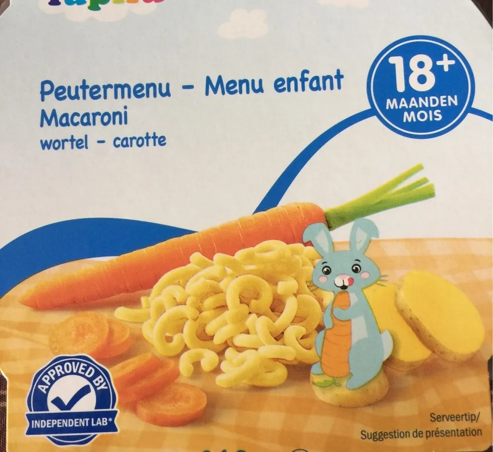 Menu enfant