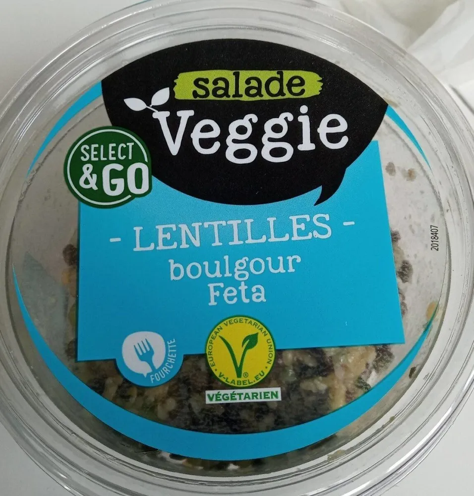 Salade Lentilles Boulgour Feta