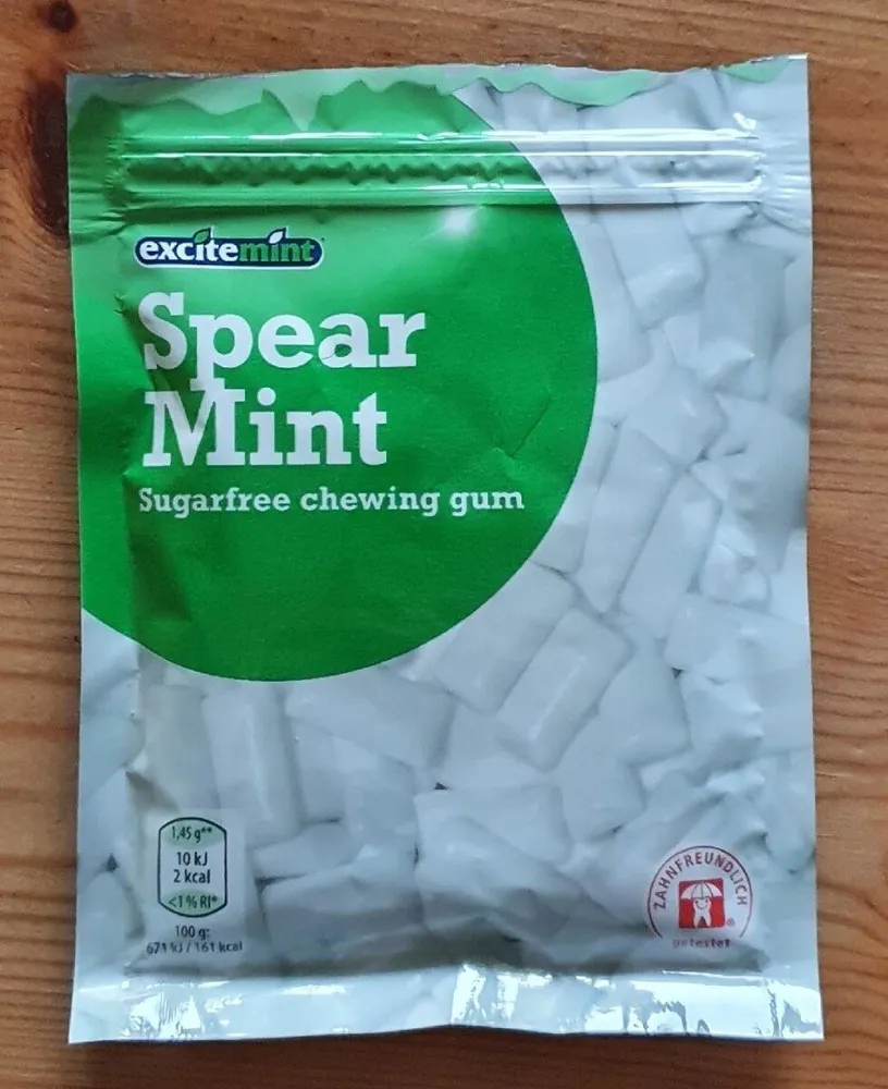 Sugarfree chewing gum