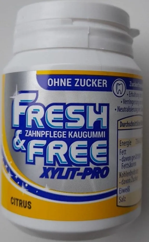 FRESH & FREE ZAHNPFLEGE KAUGUMMI XYLIT-PRO