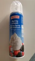 Spray cream
