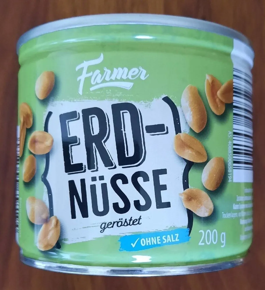 Erdnüsse geröstet