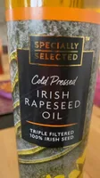 Irish rapeseed oil