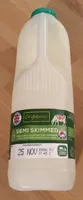 Organic semi skimmed milk