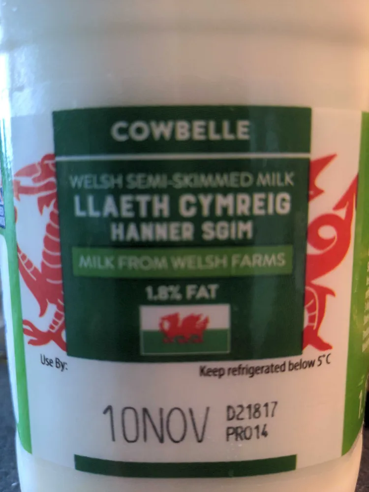 Semi Skimmed Milk 2 pints