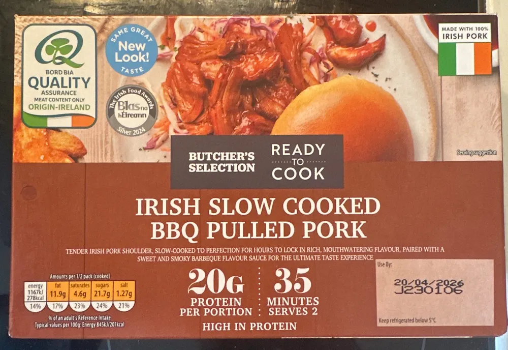 Irish Slow Cooked BBQ Pulled Pork