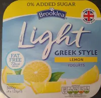 Greek Style Light Lemon Yogurt