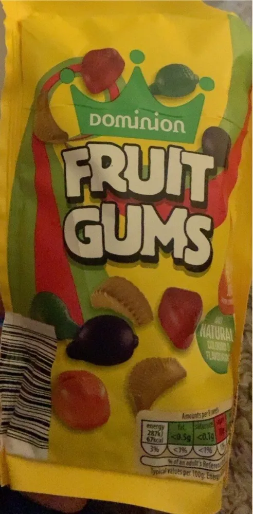 Fruit gums