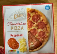 Stonebaked pizza pepperoni
