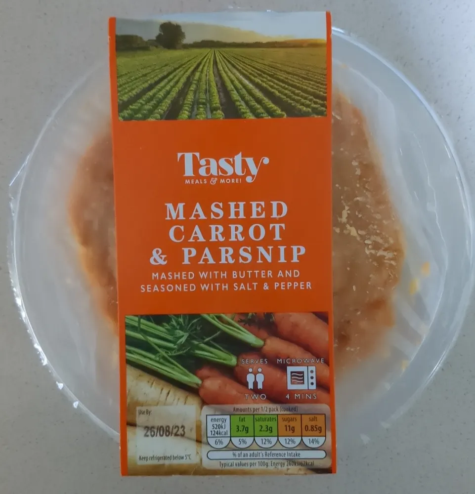 Mashed carrot & parsnip