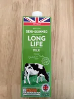 Semi-skimmed long life milk