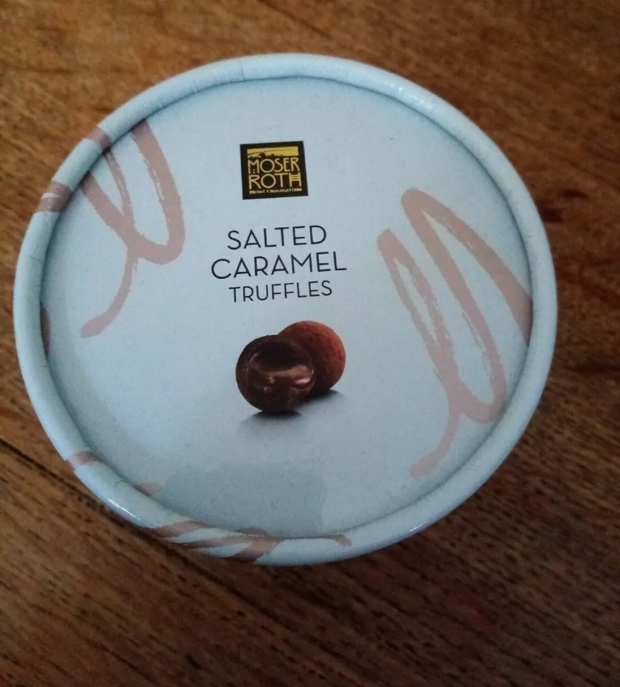 Salted caramel truffles