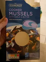 Cooked mussels