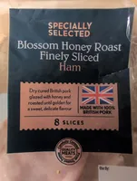 Honey roast ham slices