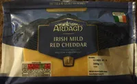 Irish mild red cheddar