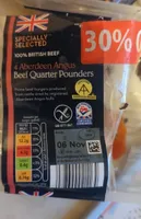 Aberdeen Angus Beef Quarter Pounders