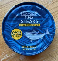 Tuna Steaks in sunflower oil