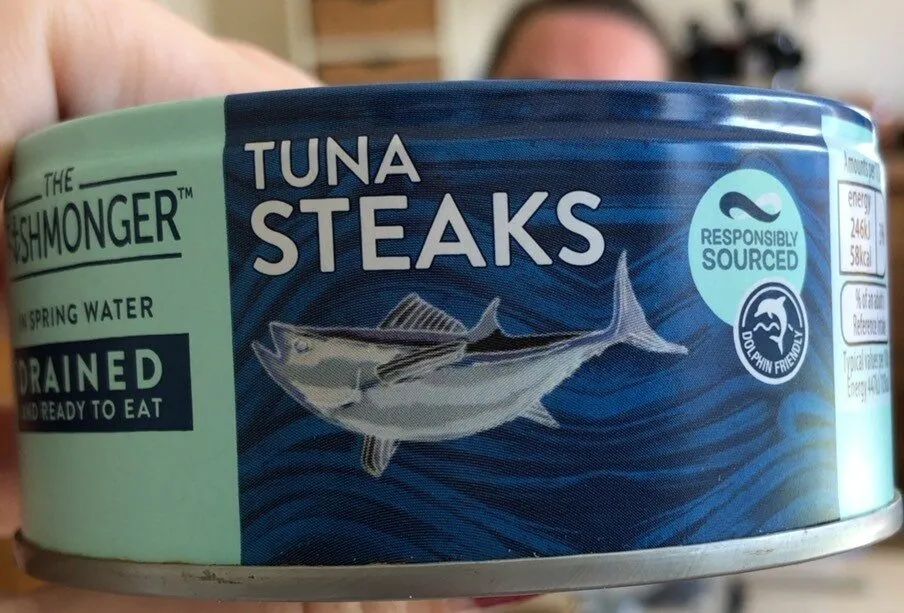 Tuna Steaks in Spring Water