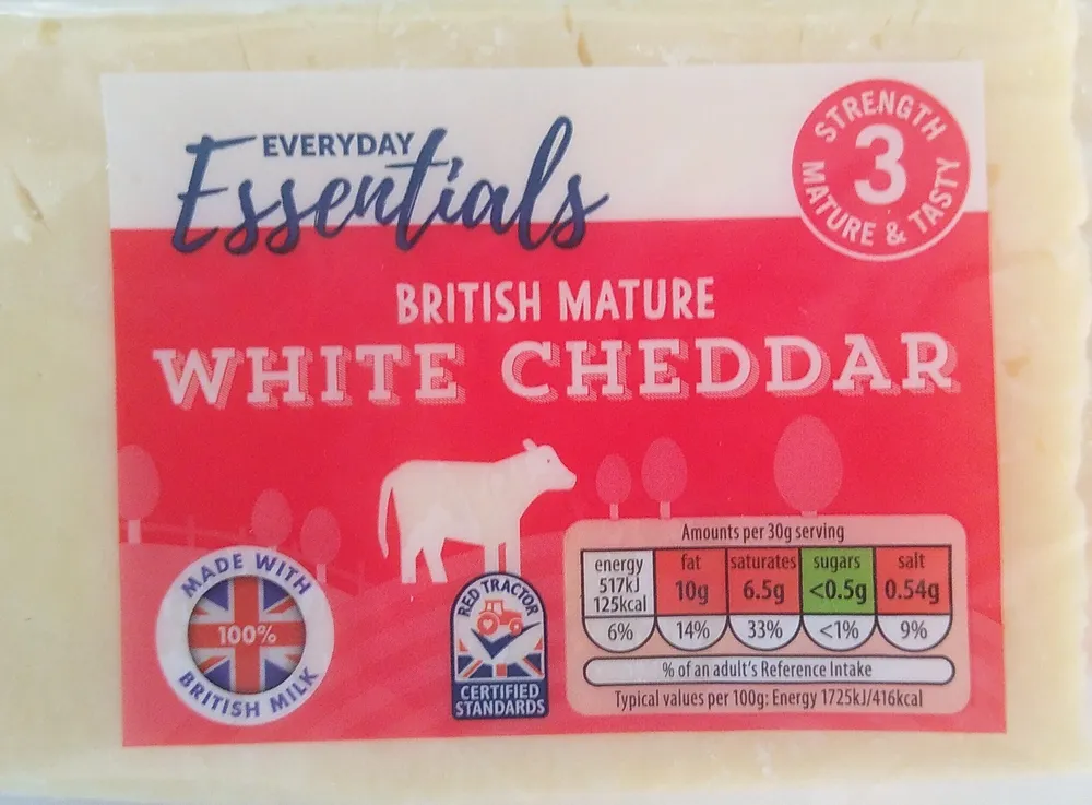 British Mature White Cheddar
