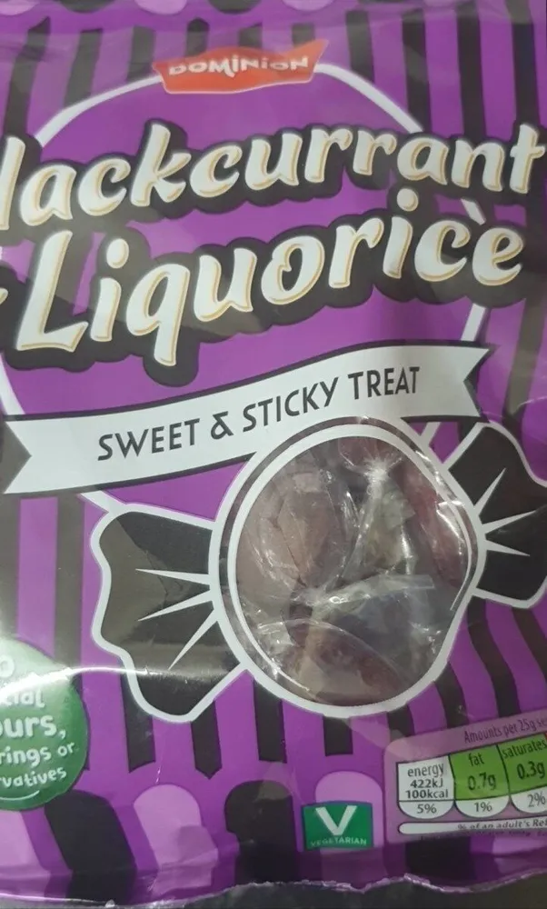 Blackcurrant&liquorice