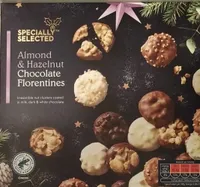 Almond hazelnut chocolate florentines