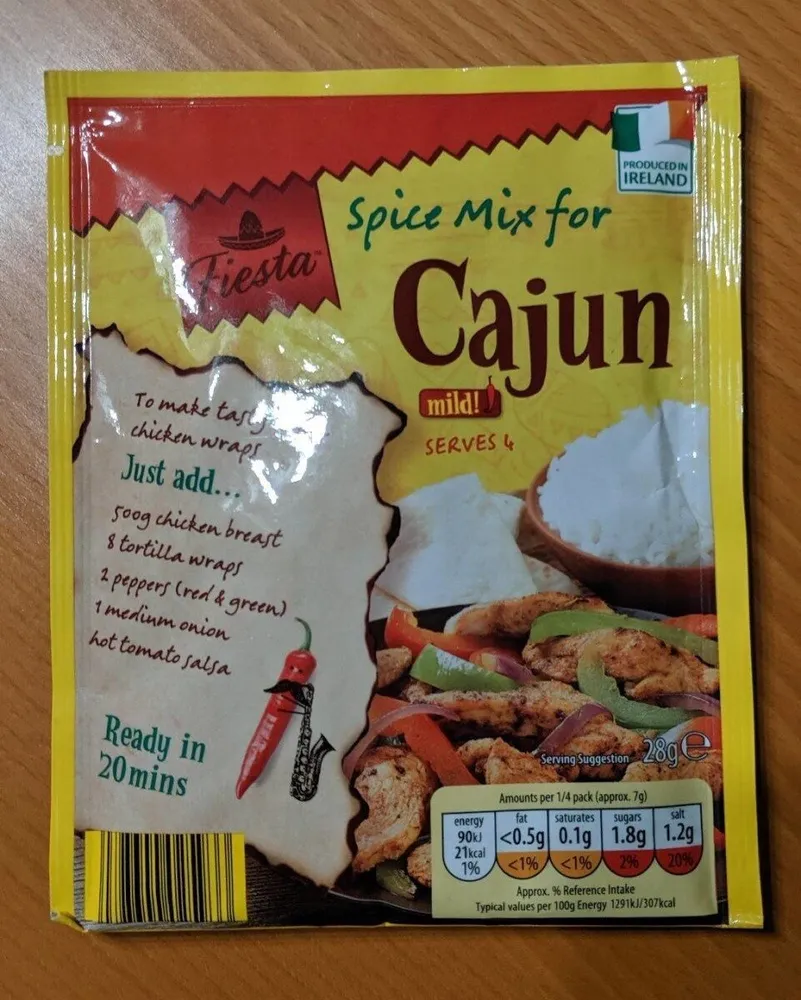 Spice mix for Cajun
