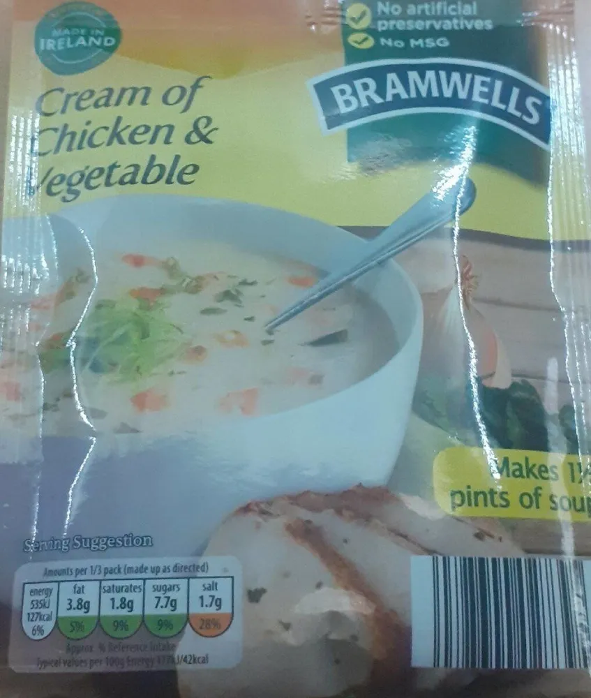 Cream of Chicken & Vegetable