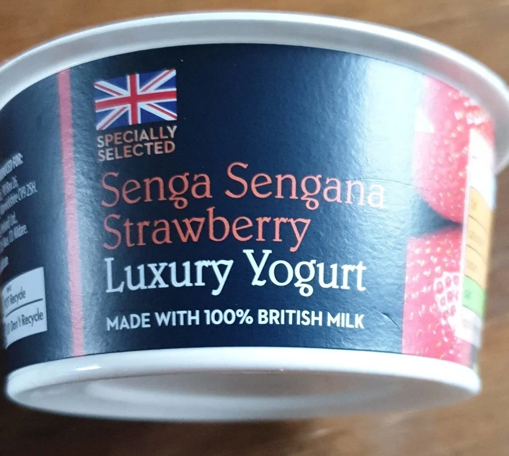 Luxury yogurt